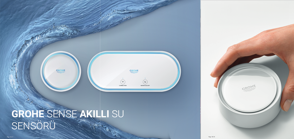 Grohe Sense Akıllı Su Tasarrufu