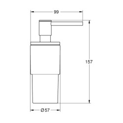 Grohe Atrio Sıvı Sabunluk - 40306Dc3 - 2